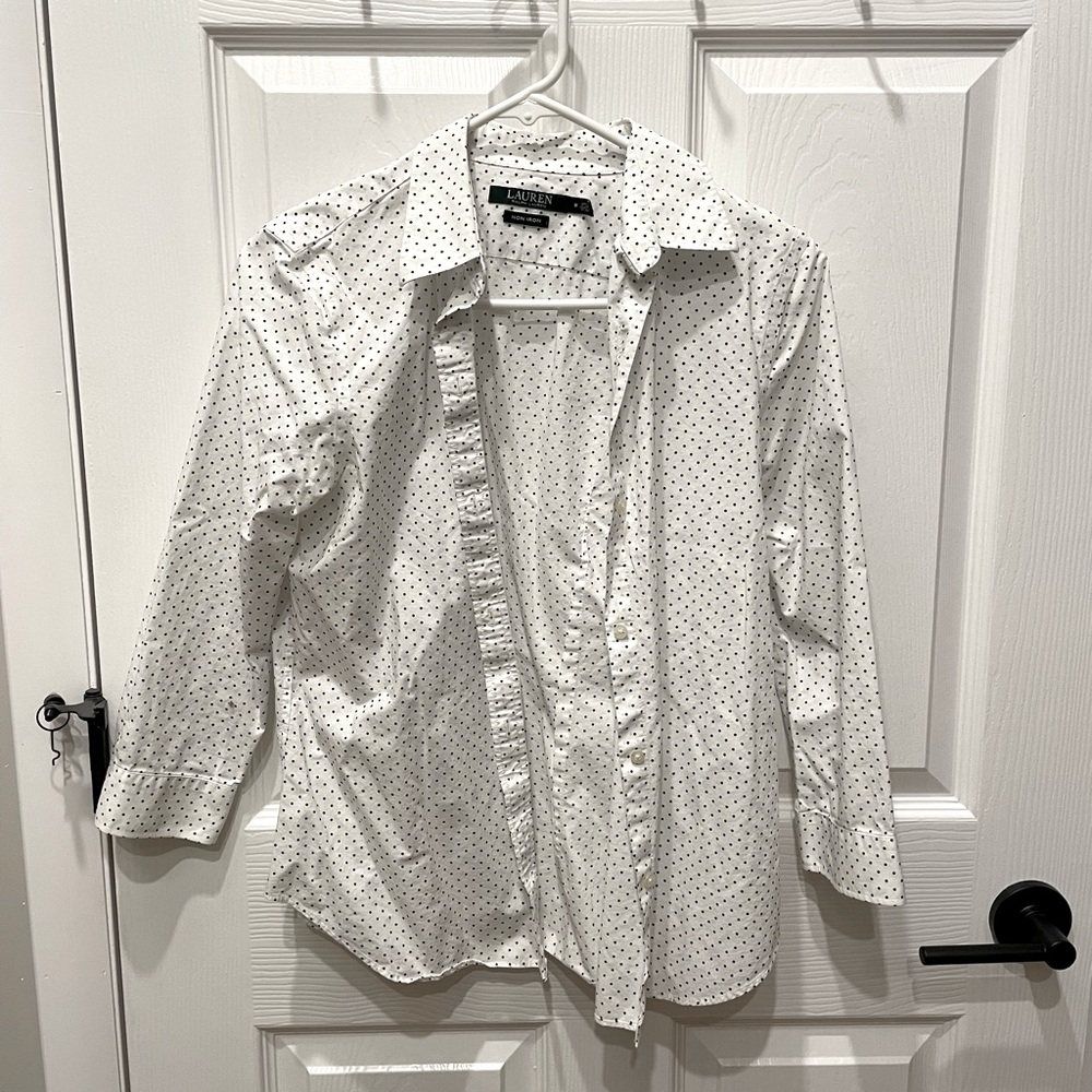 Ralph Lauren Polka Dot button down